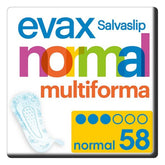 Protège-slip Multiforma Evax (58 uds)